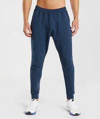 Gymshark Rest Day Knit Mjukisbyxor Herr Marinblå | SE 3334SGL
